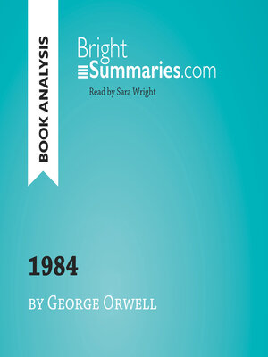cover image of 1984 by George Orwell (Book Analysis)